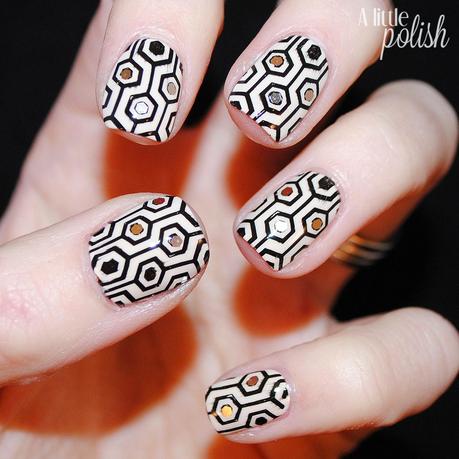 The Nail Challenge Collaborative Presents: Wallpaper - Look 4
