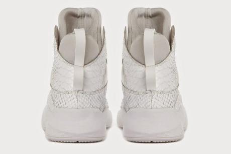 White Luxe:  Article N°_ White Python Sneaker