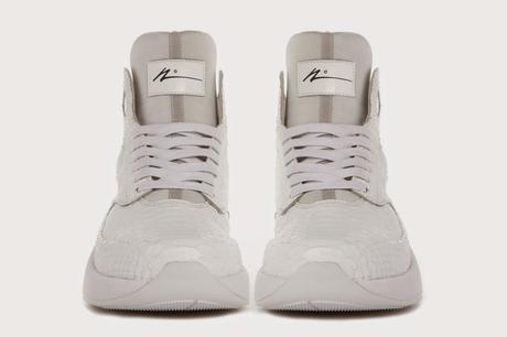 White Luxe:  Article N°_ White Python Sneaker