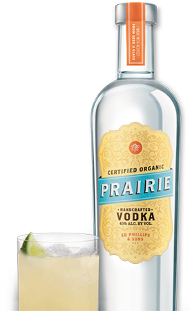 Italian Lemonade with Vodka, Gin and Orange Liqueur Prairie Organic Vodka