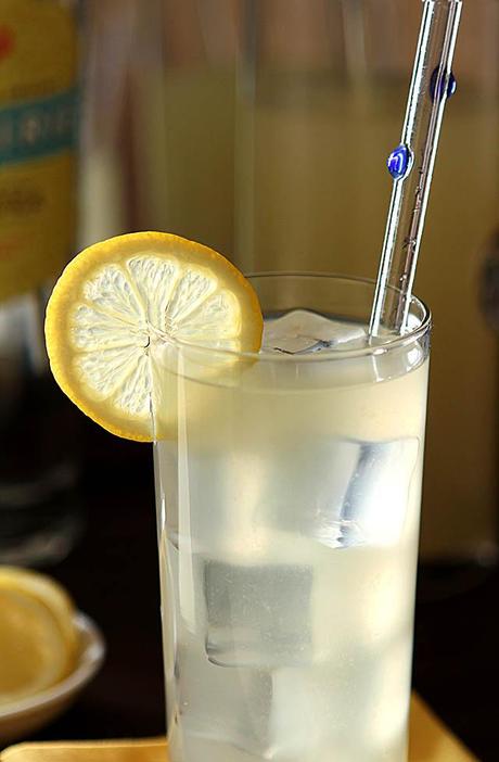 Italian Lemonade with Vodka, Gin and Orange Liqueur