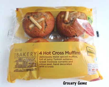 Review: M&S Hot Cross Muffins