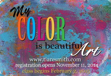 My Color is Beautiful Art Banner with sig
