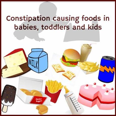foods that cause constipation in babies