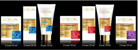 L'Oréal Paris Skin Perfect Range for every Age - Press Release!