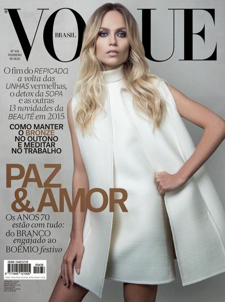 Natasha Poly for Vogue Brazil February Cover
