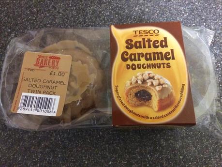 Today's Review: Tesco Salted Caramel Doughnuts Today's Review: Tesco Salted Caramel Doughnuts