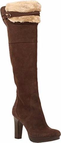Ugg - Ophira Suede Over-The-Knee Boots - Java