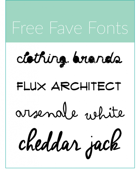 Free-Fave-Fonts