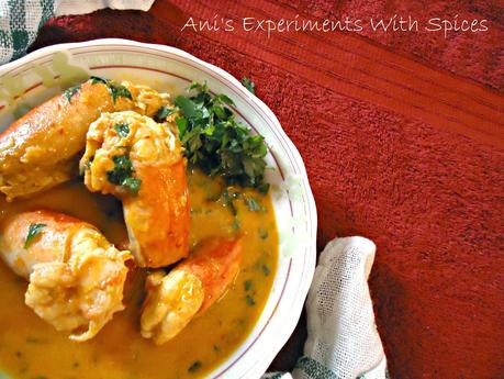 Doi Golda (Lobsters In Rich Creamy Yogurt Sauce) Doi Golda (Lobsters In Rich Creamy Yogurt Sauce)