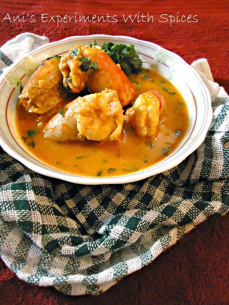 Doi Golda (Lobsters In Rich Creamy Yogurt Sauce) Doi Golda (Lobsters In Rich Creamy Yogurt Sauce)
