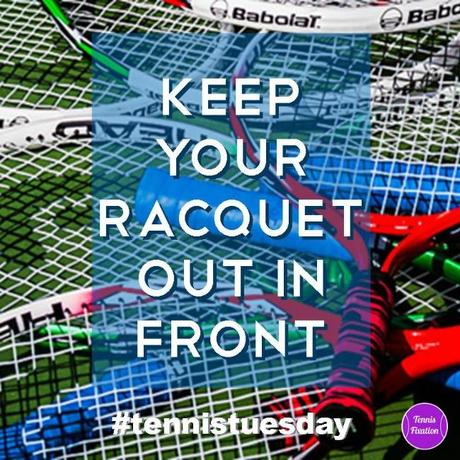 Simple Tennis Tips – Keep Your Racquet In Front