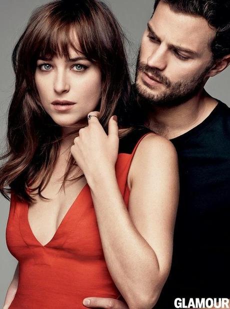 Dakota Johnson & Jamie Dornan in Glamour & Talk ’50 Shades of Grey’ Dakota Johnson & Jamie Dornan in Glamour & Talk ’50 Shades of Grey’