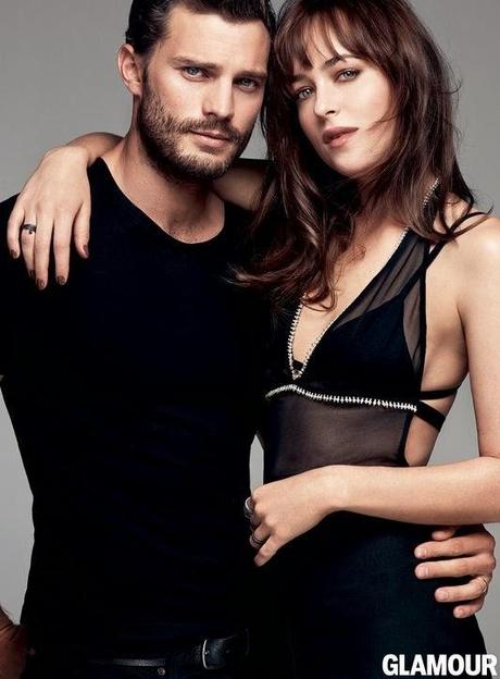 Dakota Johnson & Jamie Dornan in Glamour & Talk ’50 Shades of Grey’ Dakota Johnson & Jamie Dornan in Glamour & Talk ’50 Shades of Grey’