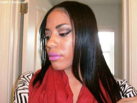Makeup Look | Purple Lips + Smoky Eye OLYMPUS DIGITAL CAMERA