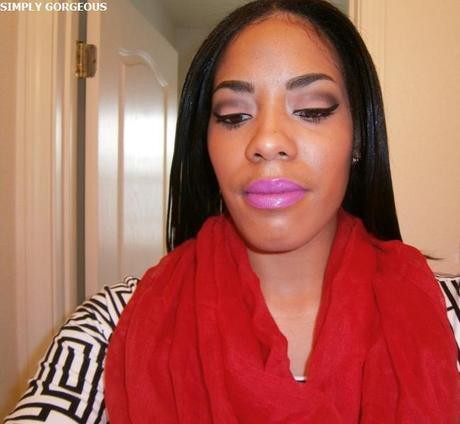 Makeup Look | Purple Lips + Smoky Eye OLYMPUS DIGITAL CAMERA