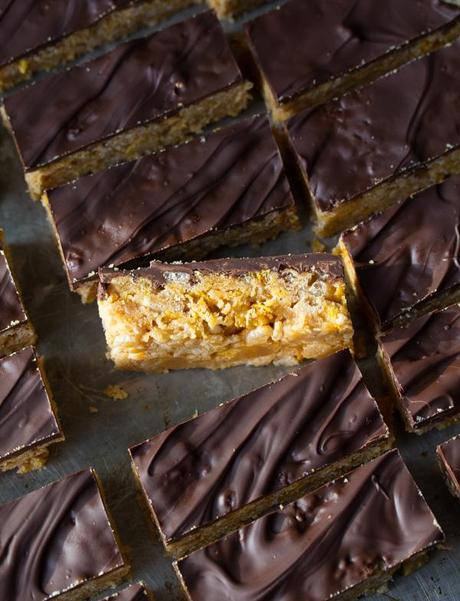 NO-BAKE PEANUT BUTTER CRUNCH CEREAL BARS No Bake Peanut Butter Crunch Cereal Bars | sweetpeasandsaffron.com @necie83