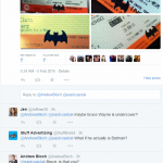 Batman Finds New Day Job Batman on East Coast Trains