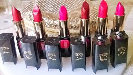 L'Oreal Paris Color Riche Pure Reds Collection L'Oreal Paris Color Riche Pure Reds Collection