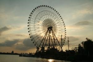 Giant Ferris wheel in Suzhou SIP