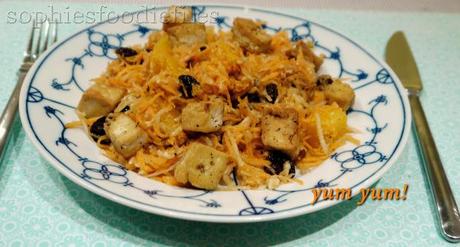 Vegan Gluten-free Seasonal salad with black radish & tofu! _1320882watermark-2