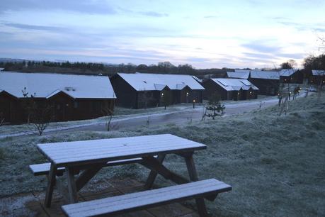 A chilly week in Wales Snow in Bluestone, Wales