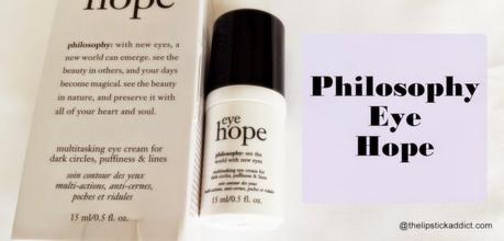 Philosophy Eye Hope Review Philosophy Eye Hope Review