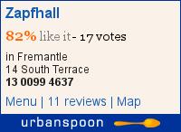 New Perth bars & restaurants round up Zapfhall on Urbanspoon