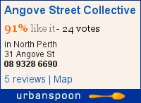 New Perth bars & restaurants round up Angove Street Collective on Urbanspoon