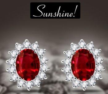 oval-ruby-and -diamond-halo-earrings oval-ruby-and -diamond-halo-earrings