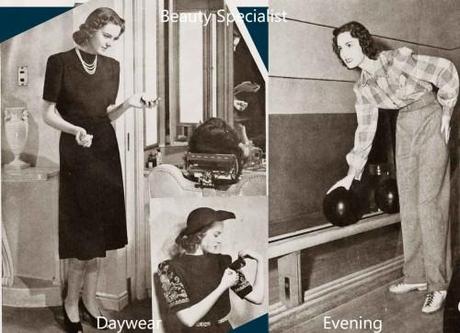 1940s Fashion – White Collar Girls 1940s Fashion – White Collar Girls