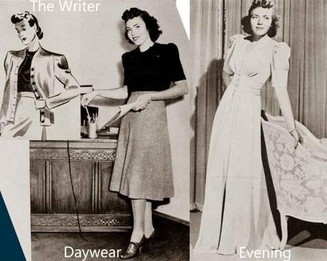 1940s Fashion – White Collar Girls 1940s Fashion – White Collar Girls