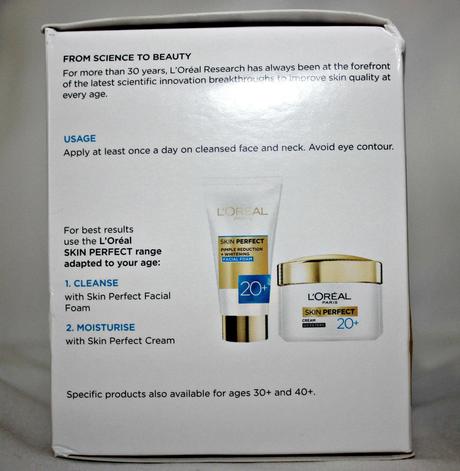 L'Oreal Paris Skin Perfect Anti-Imperfections + Whitening Cream (with UV Filters) for Age 20+ Review