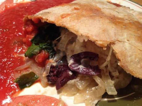 Homemade Calzones, Easy Queso Cheese Sauce and a Review of Field Roast Cheese Slices chao calzones (24)
