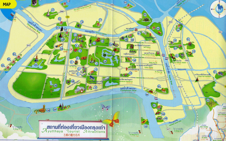 Ayutthaya on Two Wheels ayutthaya_map2