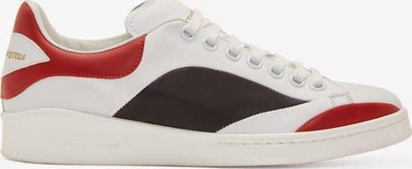 Sliced And Diced:  Alexander McQueen Colorblock Sneakers