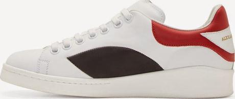 Sliced And Diced:  Alexander McQueen Colorblock Sneakers