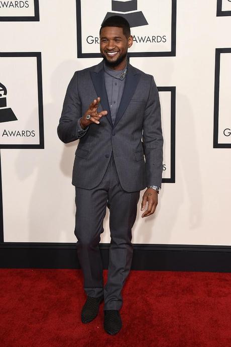 Here come the guys… Grammy Awards 2015 best dressed men! Usher