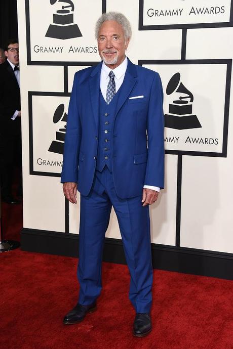 Here come the guys… Grammy Awards 2015 best dressed men! Tom_Jones