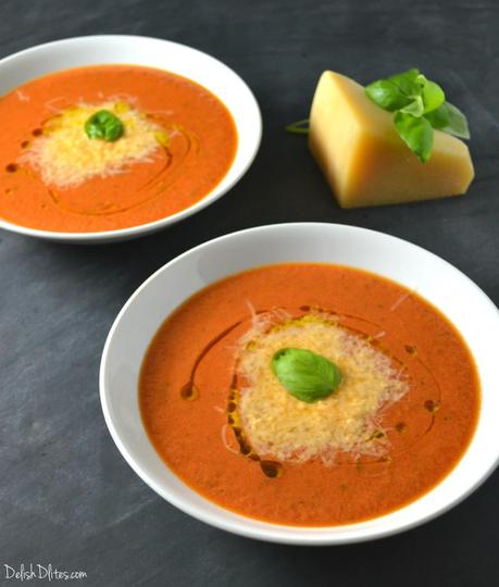 Creamy Tomato Basil Soup Creamy Tomato Basil Soup | Delish D'Lites