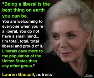 Liberals and their twisted definition of “pro-choice” lauren bacall