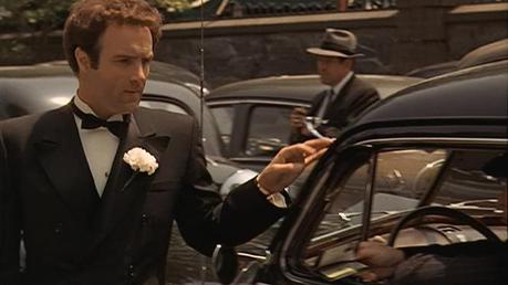 Sonny Corleone’s Groomsman Tuxedo Sonny confronts a group of wedding crashers.