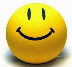 use Smileys ..... Smile at people and be cheerful !!