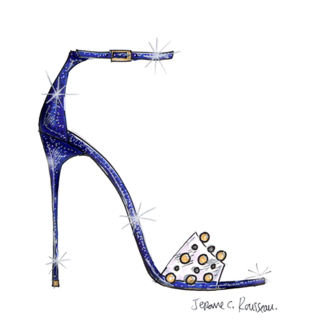 Designer Shoe Lovers Rejoice: Cinderella Designer Shoes Jerome C Rousseau Cinderella Shoe