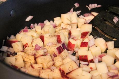 Rosemary Potato and Onion Hash