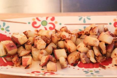 Rosemary Potato and Onion Hash