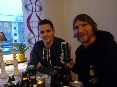 Sunday’s Inspiration: Don’t Stop Now Daniel and I last week in Sweden!
