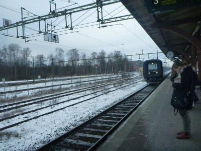 Sunday’s Inspiration: Don’t Stop Now Angelholm Station, Sweden