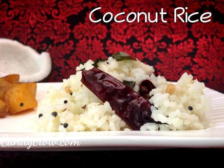 Coconut Rice Recipe, step by step Coconut Rice Recipe, step by step