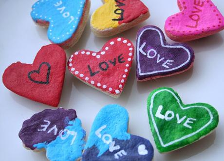 Salt Dough Valentine Magnets Salt Dough Valentine Magnets